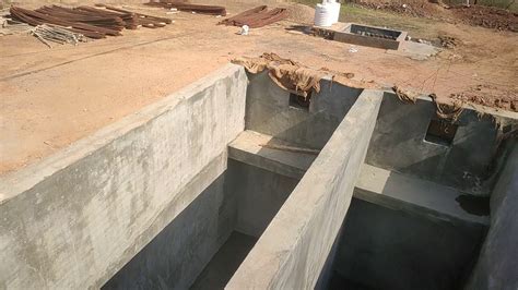 Sludge Drying Bed Wtp Water Treatment Plant Complete Structure