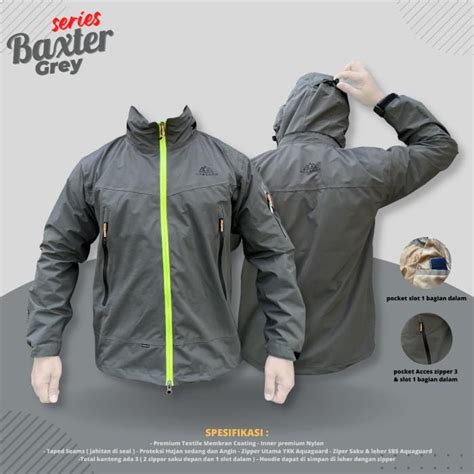 Jual Jaket Jaket Angsana Outdoor Original Seri Baxter Goretex Full