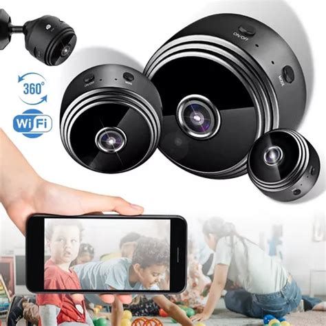 Mini Camera Discreta Ip Espi Wifi Full Hd Seguran A Frete Gr Tis