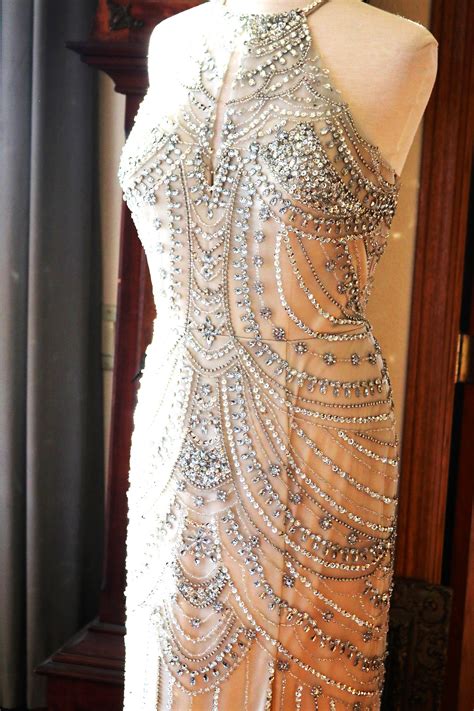 Rhinestone Flapper Cleopatra 1920s Wedding Dress Beaded Lace Etsy