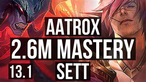 Aatrox Vs Sett Top M Mastery Games Euw