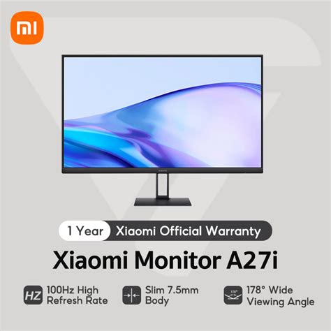 Xiaomi Inch Monitor A I Hz P Srgb Ips Low Blue Light