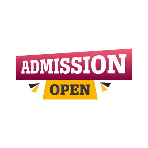 Admission Open Banner Tag Hd Free Vector Image Admission Open Hd