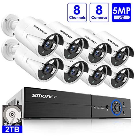 5mp 8ch Security Camera Systemsmonet 5 In 1 Video Dvr Recorder With