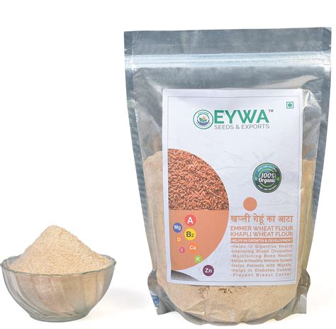 KHAPLI WHEAT FLOURS 1 KG For Eating And Cooking Khapli Gehu Atta