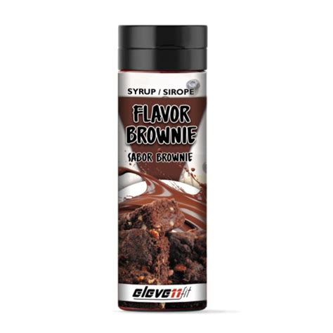 SIROPE SABOR BROWNIE SIN AZÚCAR 330ML Los Siropes de ElevenFit son