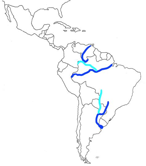 Latin America Map Rivers Diagram Quizlet