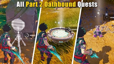 Complete Oathbound Part 2 Quests Guide Fortnite Chapter 4 Season 1