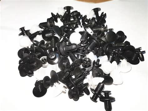 6 Size 100pcs Auto Fastener Clip Mixed For Renault 2 Buttons Kangoo