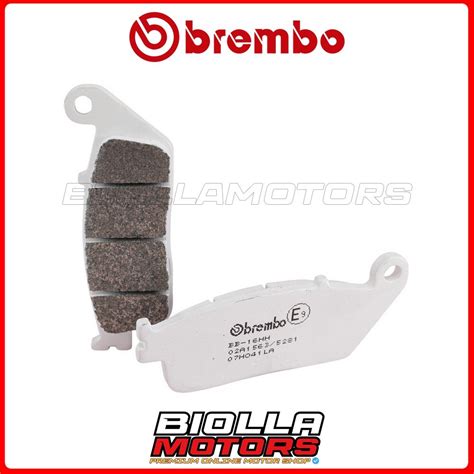 07ho41la Pastiglie Freno Anteriori Brembo La Honda Cb Two Fifty 250 20