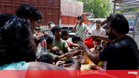 Morte Capital Da Ndia Regista Temperatura Recorde De Graus