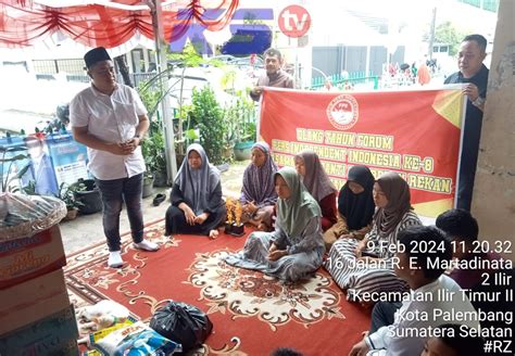 Fpii Setwil Sumsel Rayakan Ultah Ke Secara Sederhana Dan Penuh