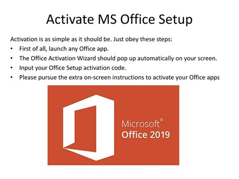 PPT Activate Office Setup Office Setup PowerPoint