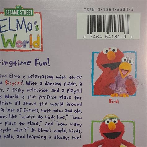 Sesame Street Elmo S World Springtime Fun Dvd 2002 Used 74645418193 Ebay