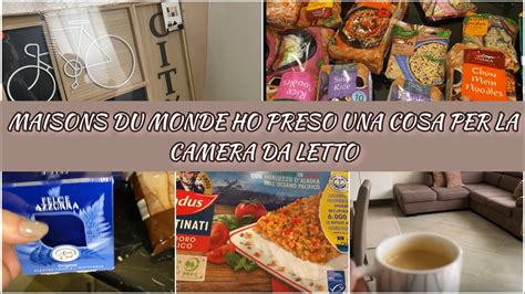 MAISONS DU MONDE HO PRESO UNA COSA PER LA CAMERA DA LETTOVLOG SPESA