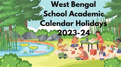 West Bengal School Academic Calendar Holidays 2023-2024 - Holiday List India