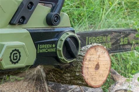 Green Machine V Inch Chainsaw Review Ope Reviews