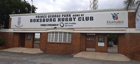 Boksburg Rugby Club Previously Known Pegasus Publishing