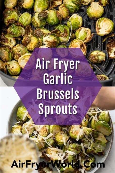 Air Fryer Parmesan Brussels Sprouts Recipe Air Fryer World