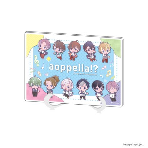 アクリルアートボード A5サイズ アオペラ aoppella Design produced by Sanrio01 集合デザイン