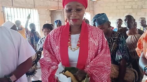 Olori Aderonke Ademiluyi Ogunwusi Visits Atiba Shrine During Ayan Agalu