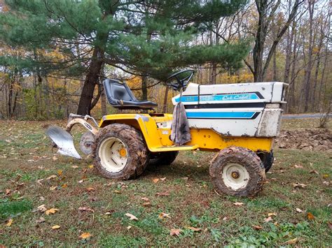 Cub Cadet 1250 Plowing — Soluna Garage