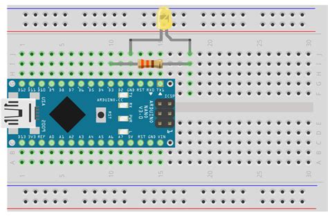 Arduino Addiction Blinking Led With Arduino Nano 53 Off