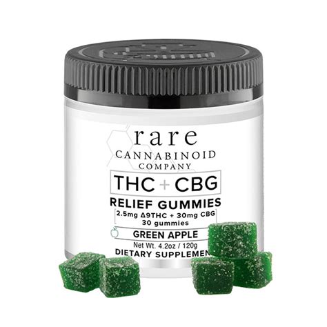 Thc Cbg Gummies Rare Cannabinoid Company