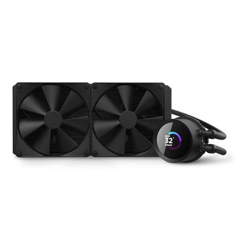 Nzxt Kraken 280mm Aio Liquid Cpu Cooler Black Rl Kn280 B1 Mwave