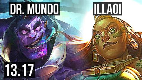 MUNDO Vs ILLAOI TOP 4 1 6 600 Games 900K Mastery EUW Master