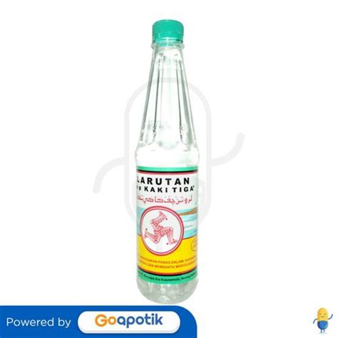 CAP KAKI TIGA LARUTAN PENYEGAR ORIGINAL 500 ML Kegunaan Efek Samping