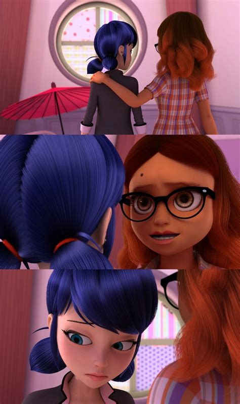 Two Animated Women With Blue Hair And Glasses