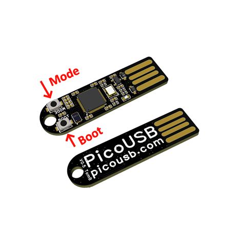 PicoUSB Raspberry Pi Pico RP2040 Powered Rubber Ducky Bad USB