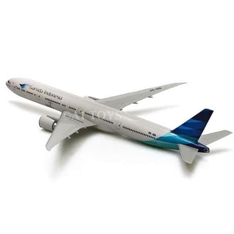 Jual Miniatur Pesawat Garuda Indonesia Boeing B777 300er Herpa 37 Cm 1