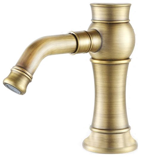 Bathselect Rook Shaped Brushed Brass Commercial Automatic Sensor Faucet