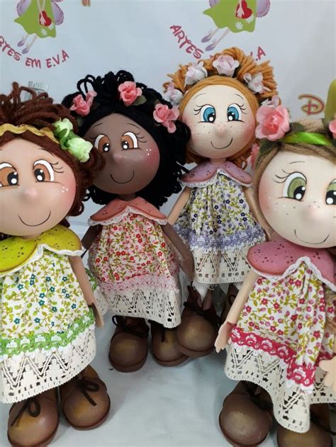 Pin Em Lindas Ceramicas Fofuchas Em Eva D Artesanato Em Eva