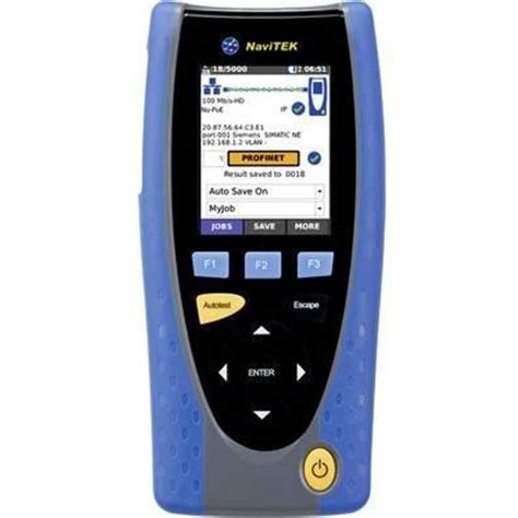 Ideal Cable Tester Trend Networks Navitek Ie Profinet Tester Networks