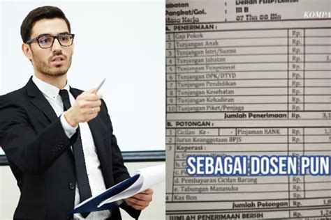 Viral Di Medsos Segini Loh Besaran Gaji Dosen Di Indonesia Simak