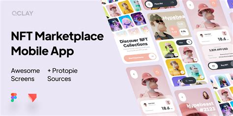 Nft Marketplace Mobile App Figma