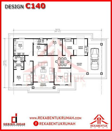 Pelan Rumah Simple William Richard Green