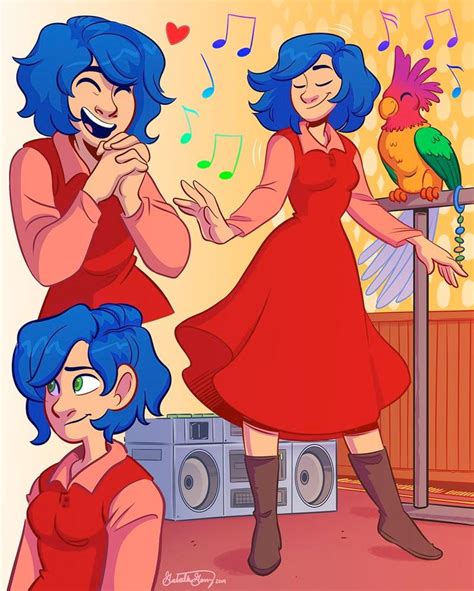 Emily Stardew Valley By Gabriellegomezart On Deviantart Stardew