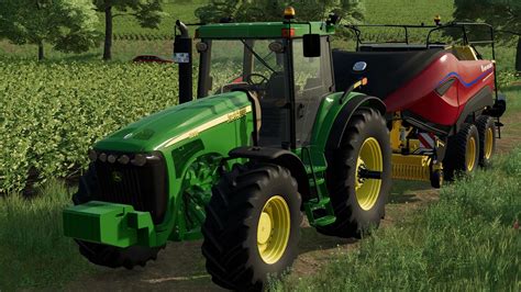 John Deere 8020 Series V10 Fs22 Mod Farming Simulator 22 Mod