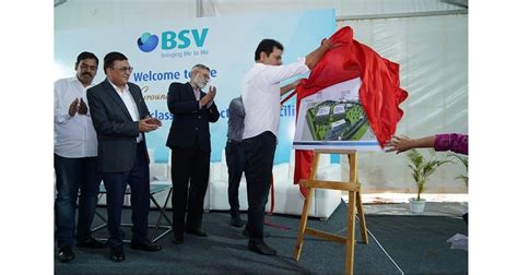 BSV Hosts Groundbreaking Ceremony For Biopharma Manufacturing Plant In