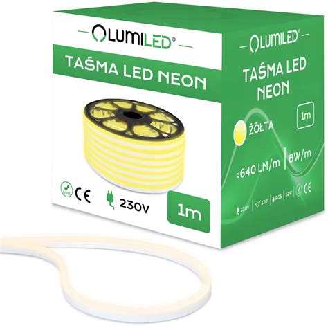 Banda Led Lumiled 1m 8w 640lm Galben Emag Ro