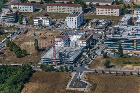 W Rzburg Von Oben Baustelle Zum Neubau Des Parkhauses Am B Ro Und