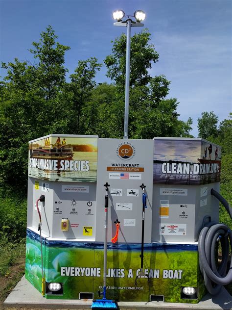 New Cd Watercraft Cleaning Station Installed At Pike Lake Fox Online