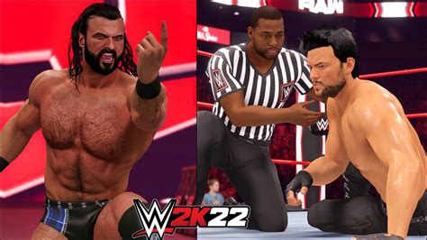 WWE 2K22 My Rise Mode Drew Mcintyre Fights Rocky For WWE Title 10