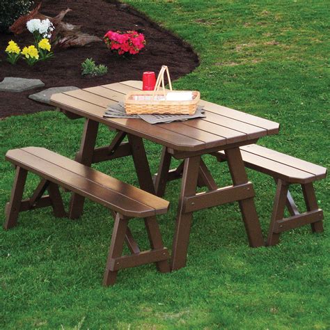 24 Picnic Table Designs Plans And Ideas