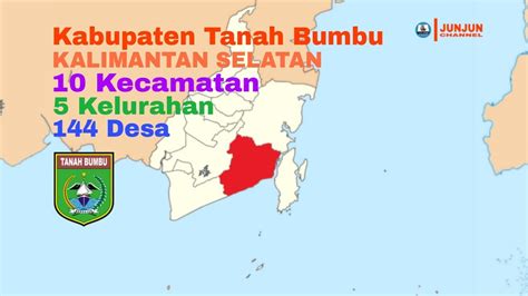 Kabupaten Tanah Bumbu Kalimantan Selatan Kecamatan Kelurahan