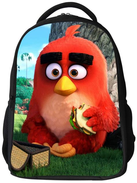 Epic Angry Birds Backpack For Awesome Journey